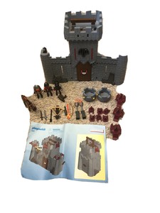 playmobil black baron castle