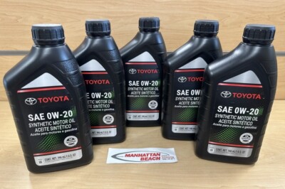 NUTEC UW-01 & 02 Blend 0w20(相当)S 5 L GENUINE TOYOTA / LEXUS 0W20 MOTOR OIL 5 QUARTS, 00279-0WQTE-01 | eBay
