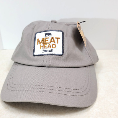 Open Roads Grill Hat Cap Meat Head butcher Baker BBQ Maker 100% Cotton New