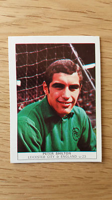 Nabisco Foods 1969 Peter Shilton Leicester City Druckfehler Karte