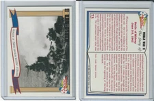 1992 Pacific, World War II, #73 Japanese Cruiser Mikuma Burns at Midway