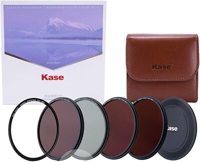 Kase Skyeye 77mm Magnetic Pro 4 Filter ND Set MC Optical Glass 77 CPL ND Adapter