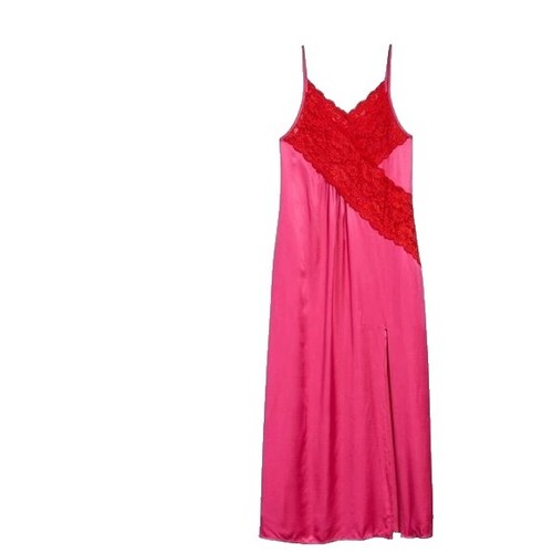 open lace back dress Topshop petite disco sequin mini dress in pink – ASOS Sample Sale main image 0