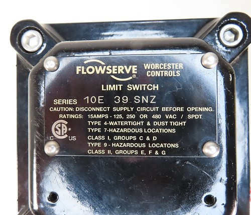 Flowserve MK503 10E 39 SNZ R6 Series 39 Pneumatic Actuator w/ 3-Way SS Valve NEW - Picture 3 of 14