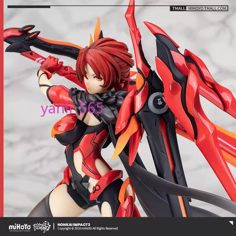 Figura de acción oficial MiHoYo Houkai 3rd Himeko Murata Vermillion Knight Eclipse