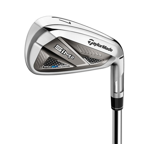 LEFTY NEW TaylorMade SIM2 MAX Approach 49* Wedge, Steel KBS Max Regular Flex
