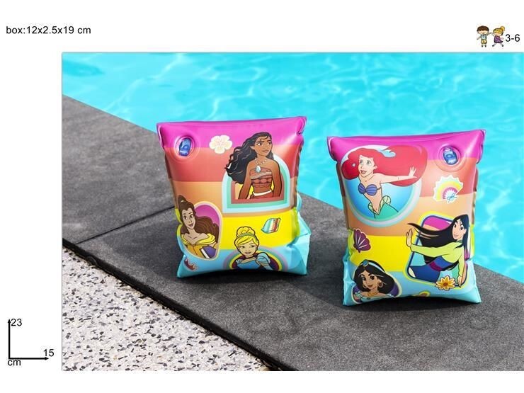 Brazos Princesas Mar Piscina Niños 3-6 Años DFH