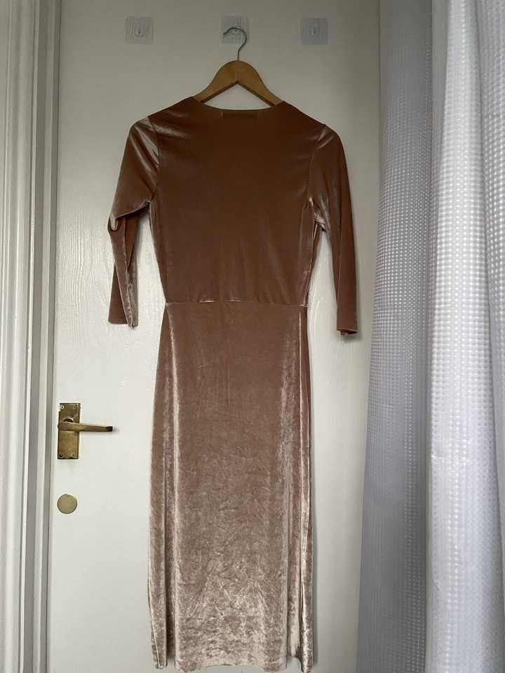 Zara blush dress modified size xs eBay