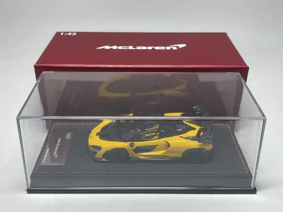 マクラーレン特注 1/43 McLaren Senna MSO DEF 1:43 MCLAREN McLaren senna GTR Resin Car Model Limited