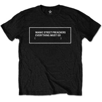 MANIC STREET PREACHERS - Everything Must Go T-Shirt OFFICIAL MERCHANDISE