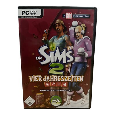 Die Sims 2: Vier Jahreszeiten (PC, 2007) Computerspiel in OVP inkl. Anleitung