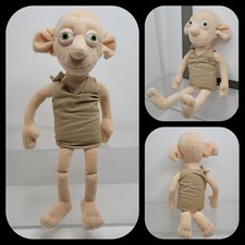 Harry Potter 12.5" Dobby Plush Talking Elf Doll Noble Collection LOOSE TESTED