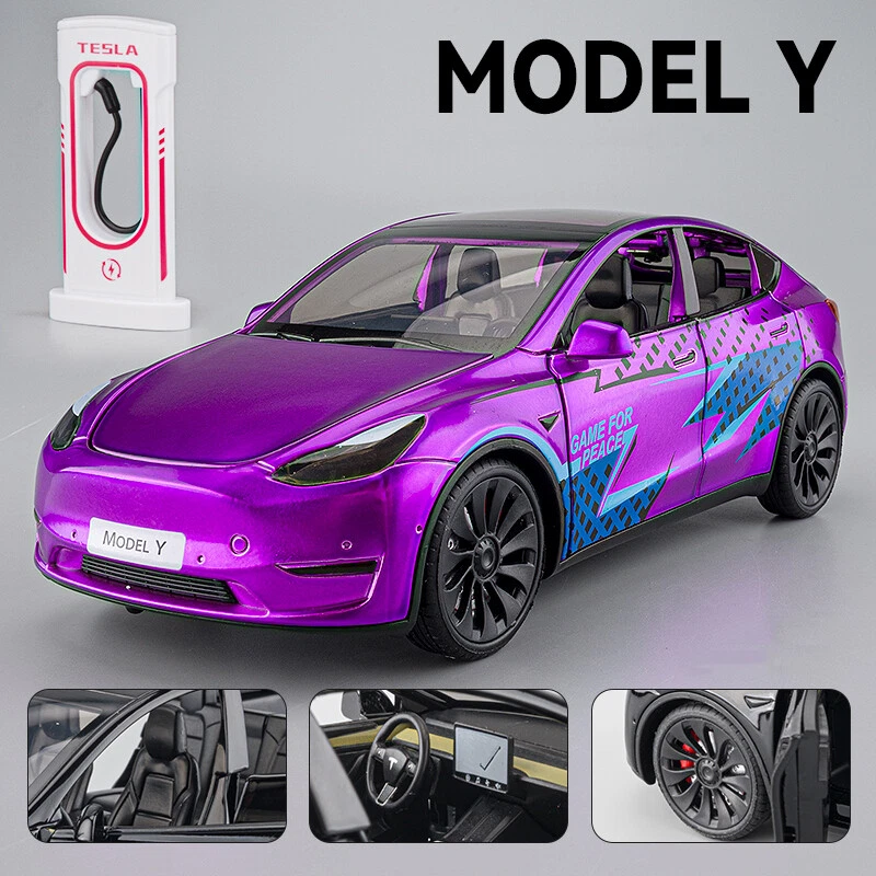 Purple 2024 model y