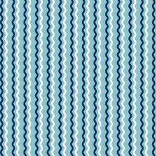 KimberBell Basics By Maywood Studio - Aqua Wiggle Stripe 8255-Q