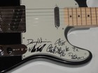 CAROUSEL KINGS SIGNED ELECTRIC GUITAR DAVID ALEXANDER ALL 5 VERY RARE JSA COA — photo 2