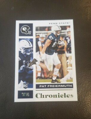 2021 Panini Chronicles Draft Picks Pat Freiermuth Rookie Card #22