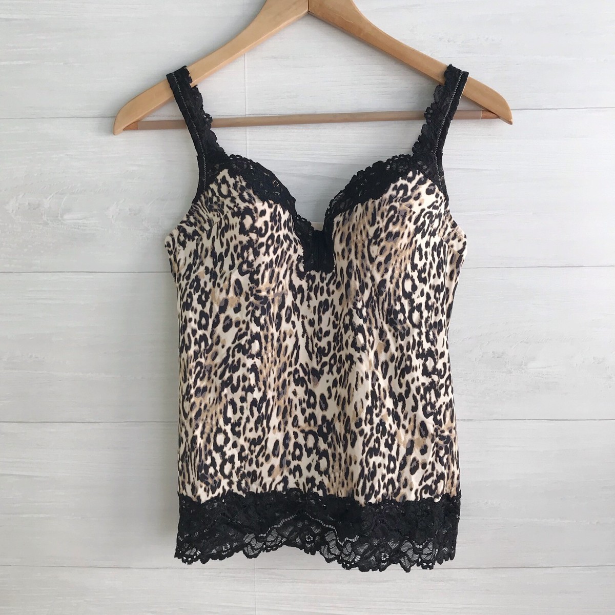 NWT Soma - Leopard print & lace Travelers Classic Addison