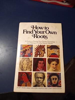 Book '' How To Find Your Own Roots '' By Lias Ray Clewer 1977 The Works