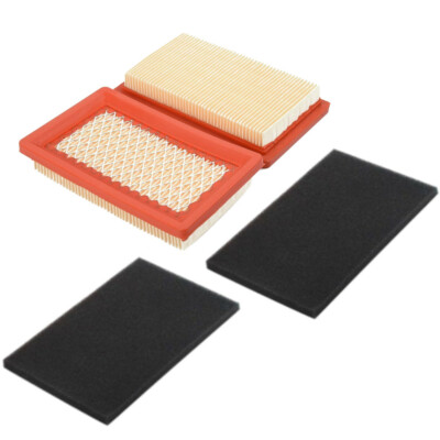 2x Luftfilter-Set für Weibang WB 386 HKL M, WB 436 HKL AL 18, WB 436 SKL AL 18