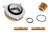 Yamaha XVS 125 Drag Star  inspezione servizio filtro aria olio candela anelli