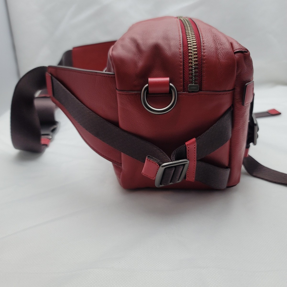 NWOT Coach 1941 Utility Pack - 24370 Maroon Red - Waist