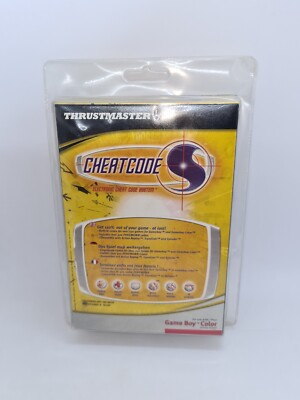 Thrustmaster Cheatcode Game Boy / Game Boy Color Neu & Sealed