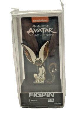 Neu OVP FiGPiN - Avatar The Last Airbender - Momo Enamel Pin 623 Figur Ständer*