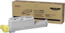 New Genuine Xerox 106R01220 Yellow Hi Cap Toner Cartridge (12,000) for 6360