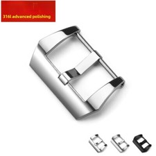 316L Stainless Steel Watch Clasp 18 20 22 24 26mm for Fits Panerai Pin Buckle