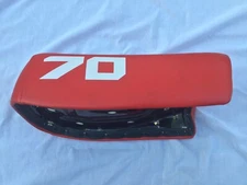 Red seat with  #70 on sides fits Honda ATC70 1978-1985 new