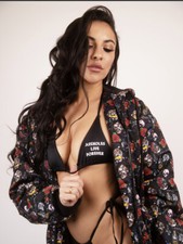 New A**holes Live Forever Jacket Small Heavyweight Hoodie Jacket Skulls Flowers