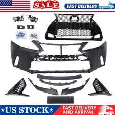 Fit For 06-13 Lexus IS250 IS350 Conversion to 2021+ F-Sport Front Bumper Kit