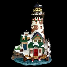 LEMAX PORCELAIN LIGHTED CHRISTMAS VILLAGE / LIGHTHOUSE COLLECTION / YOUR CHOICE!