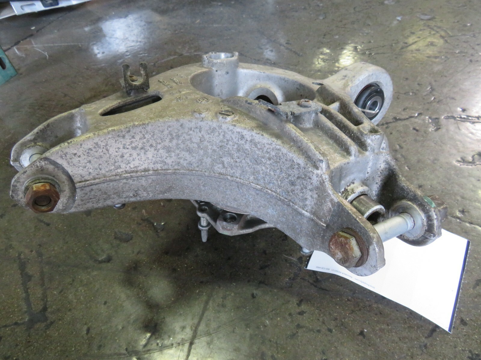 Ferrari FF, LH, Left, Rear Knuckle w/ Hub, Used, Dmg, P/N 268379 s/c 276809