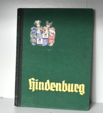 Buch Hindenburg von Luftfahrt Biographie 1934 Sturm- Zig.-Fabrik Dresden 7471