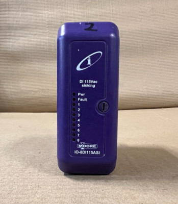 MOORE IO-8DL115ASL POWER SUPPLY 8 CHANNEL DI 115VAC ISOLATED