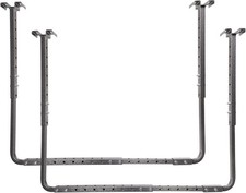 80844-10 34 in. x 26 in. Adjustable Garage Ceiling Mount Storage Rack Kit