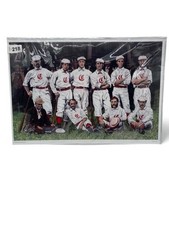 Awesome Chris Felix signed Cincinnati reds stockings art 19