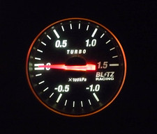 Blitz Racing 52mm Mechanical Boost Gauge Black Amber Red R32 R34 S14 S15 Rx7 Jdm Blitz Racing 52mm Mechanical Boost Gauge Black Amber Red R32 R34 S14 S15 Rx7 Jdm