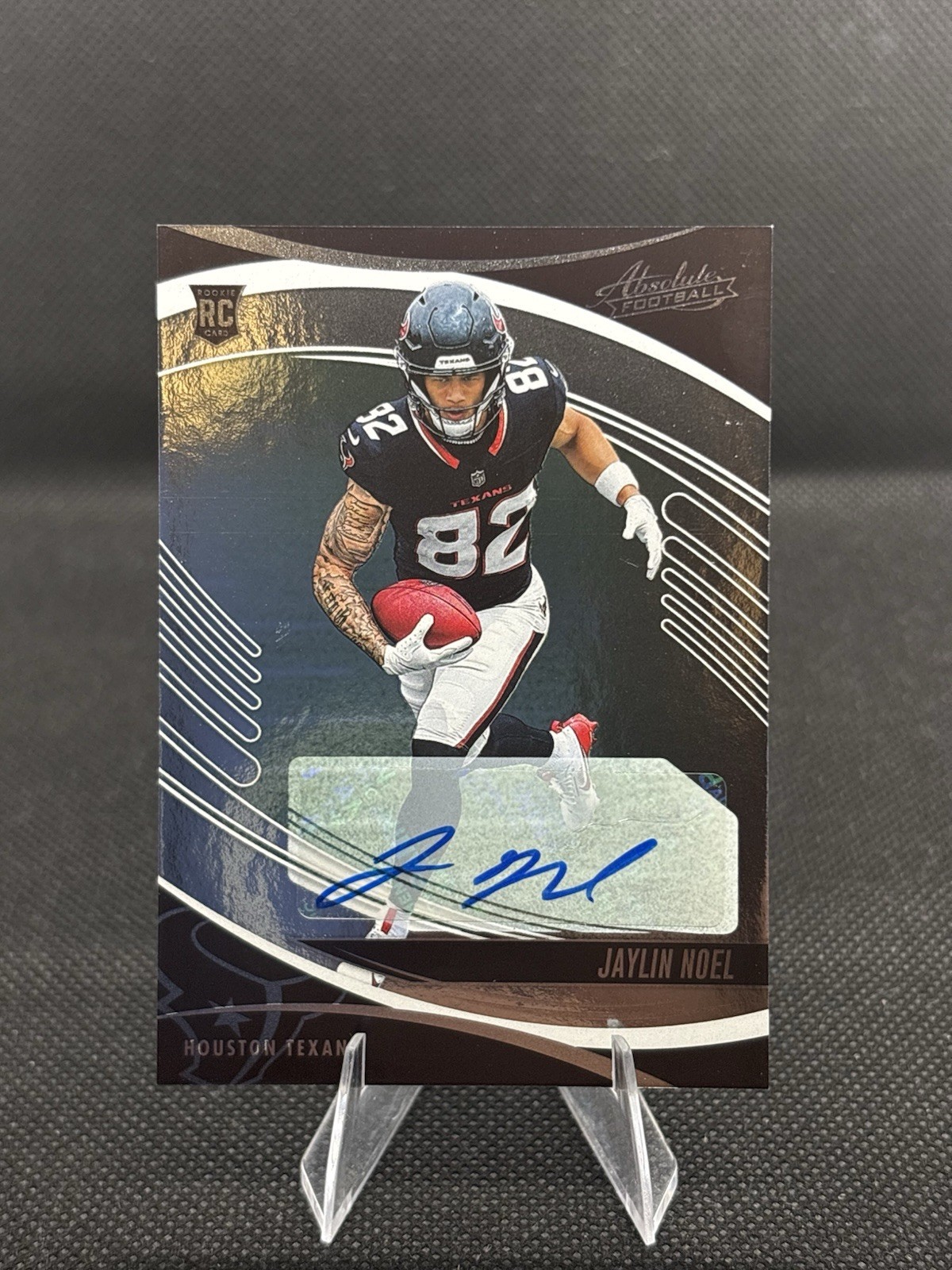 2025 Panini Absolute Rookies Signatures Auto RC Jaylin Noel #141 Texans