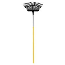 48 In. Aluminum Handle 25-Tine Lawn Rake