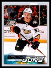 2022-23 Upper Deck #219 Brayden Tracey YOUNG GUNS Rookie Card RC