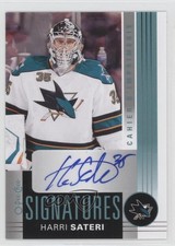 2013-14 O-Pee-Chee Signatures Harri Sateri #OPC-HS Auto 2u9