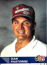 1991 Pro Set Dan Pastorini #126 - NHRA Drag Racing Top Fuel -