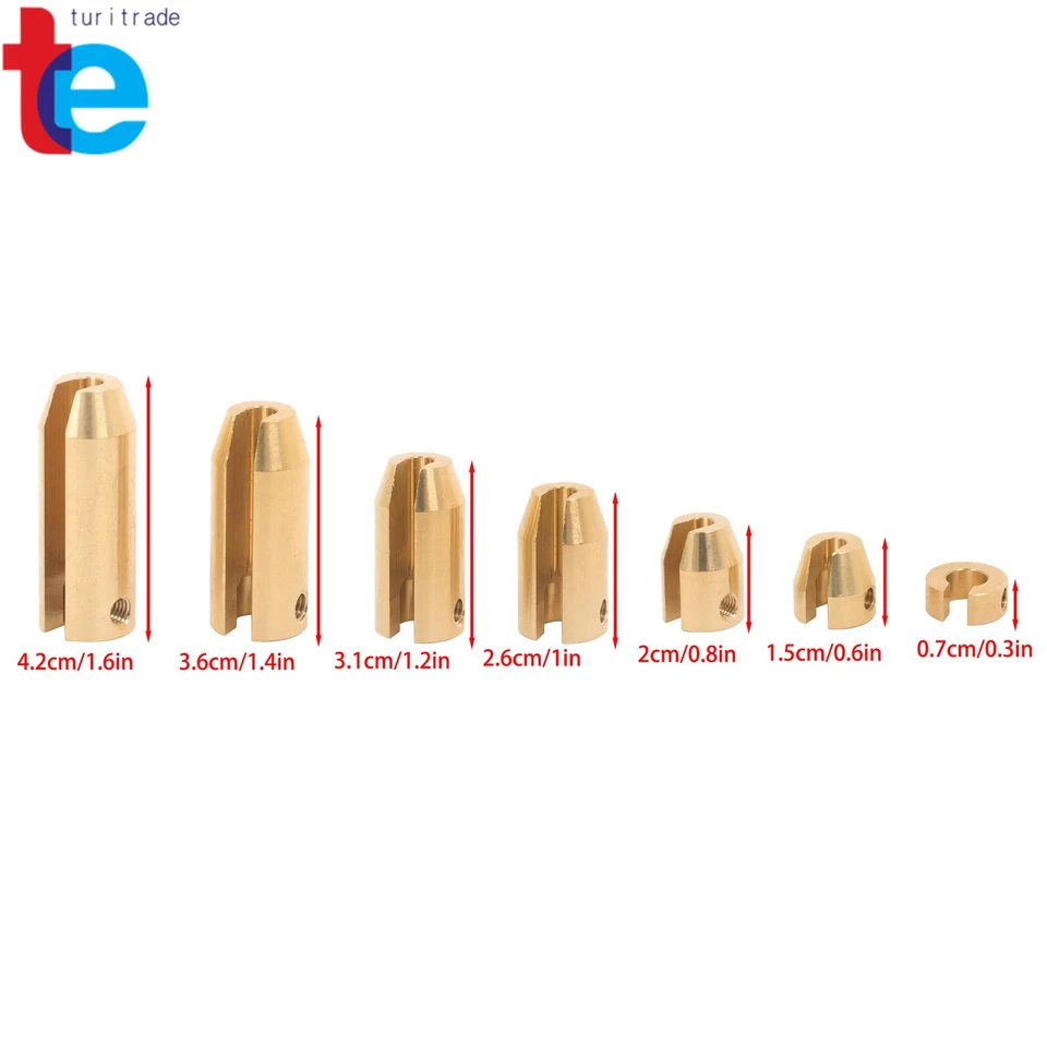 Universal Motocicleta Reutilizable Latón Rueda Radios Equilibrio Pesas Repuesto 14 PACK Foto 2 de 4