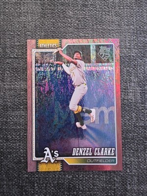 2026 Topps Series 2 Baseball Denzel Clarke Rose Gold Holo Foil 1/1 Athletics