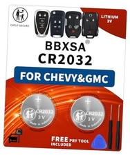 Baterías de repuesto para llavero para Chevy y GMC (Silverado Equinox Malibu 