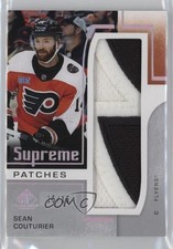 2024-25 Upper Deck SP Game Used Supreme 15/15 Sean Couturier #SP-SU Patch 1t38