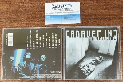 CADAVER INC Discipline orig. UK Earache 2001 CD mit gefälschter Visitenkarte CARNAGE