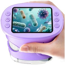 Pocket Microscope with 1000X Magnification  2.0" IPS Screen